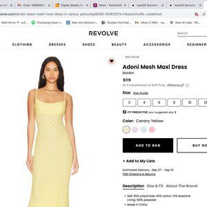 Adoni Mesh Maxi Dress Bardot brand:Bardot